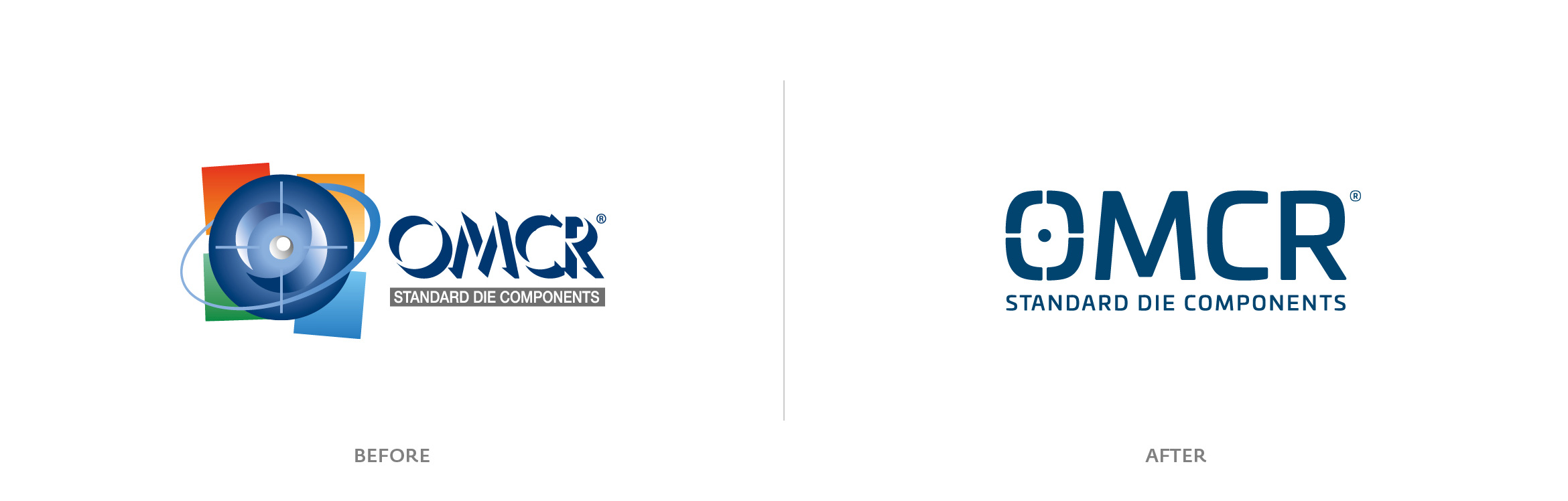 Logo before after